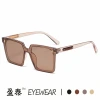 2023 Korean version new fashion sunglasses, the same style as the Internet celebrity street style stylish glasses, trendy and individual one-piece sunglasses for women Application Scenario
